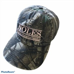 Florida State Seminoles camo pink hat